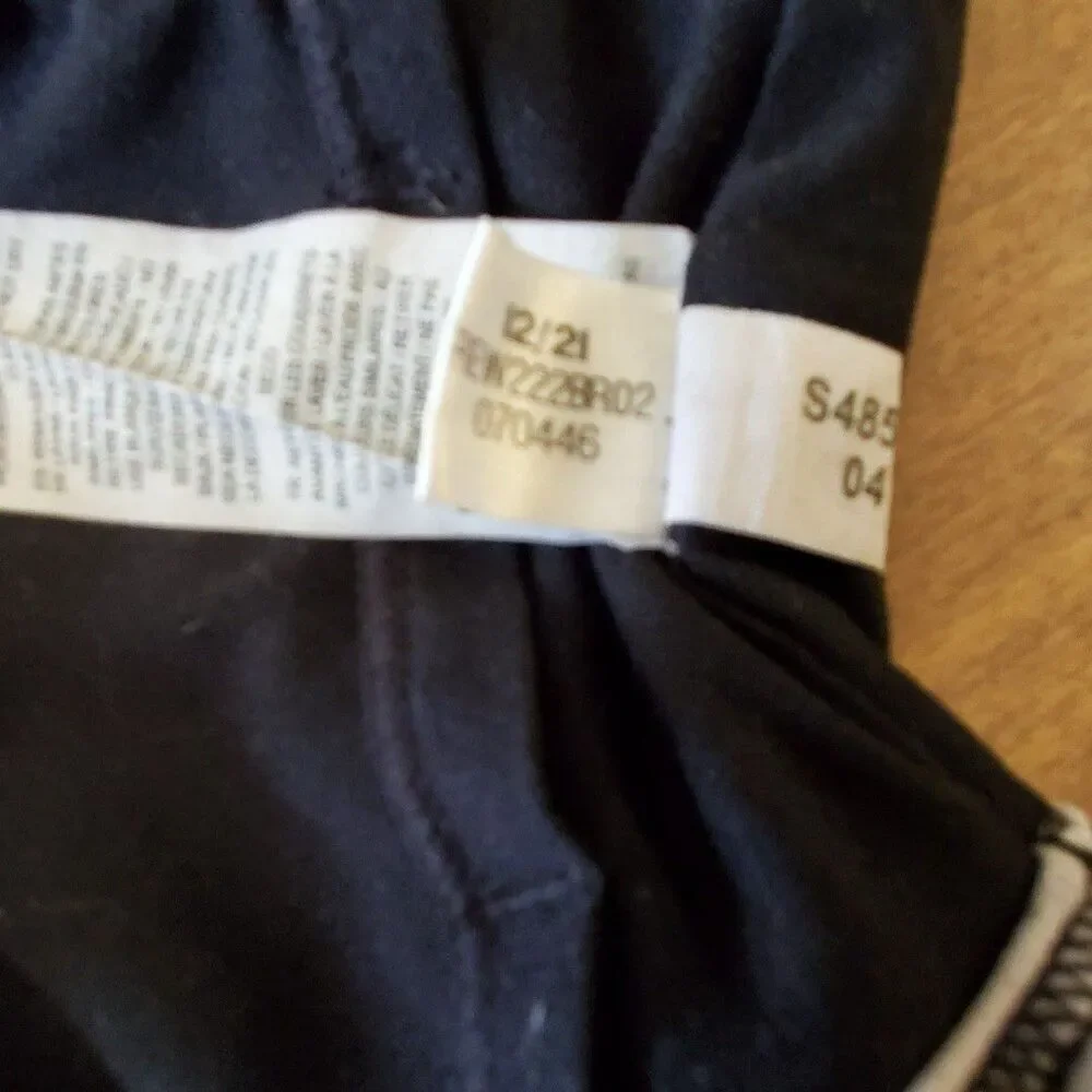 Reebok Womens Sz Small Strappy Sport Bra Mottled Gray